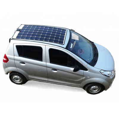 4 wheel New Solar E car  Electric Car made in china